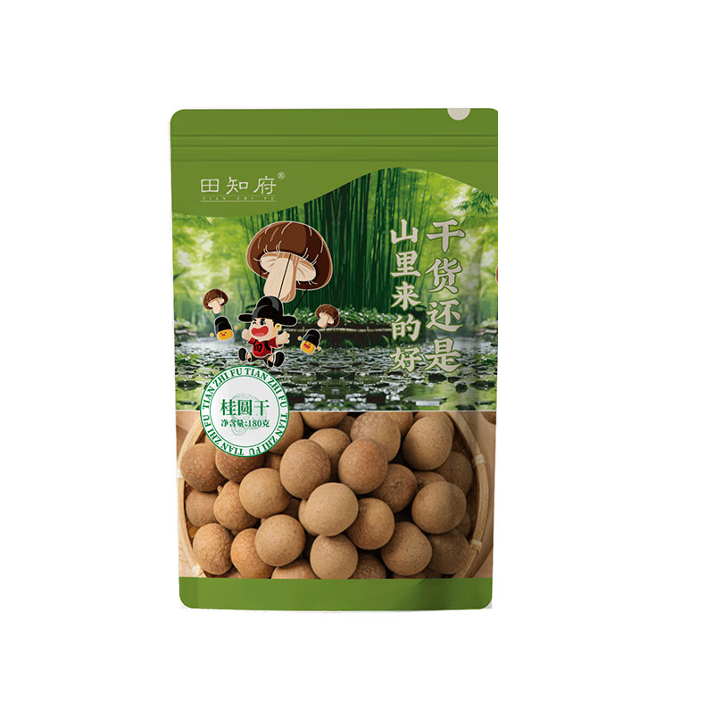 田知府 即食 桂圆干 180g/包 5包/组 （单位：组）  