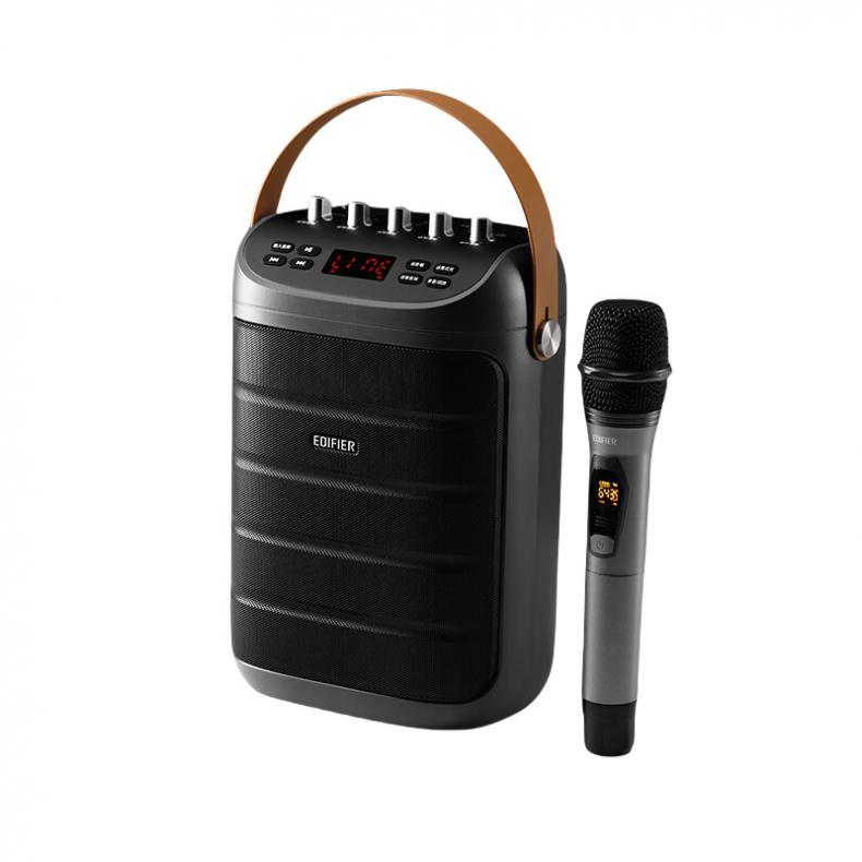 漫步者（EDIFIER） PK305 便携式户外移动音箱 经典版 18W （单位：个）  黑色