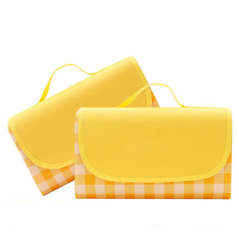 尚烤佳 SKJ-233 黄白格野餐垫 200*195cm （单位：张）