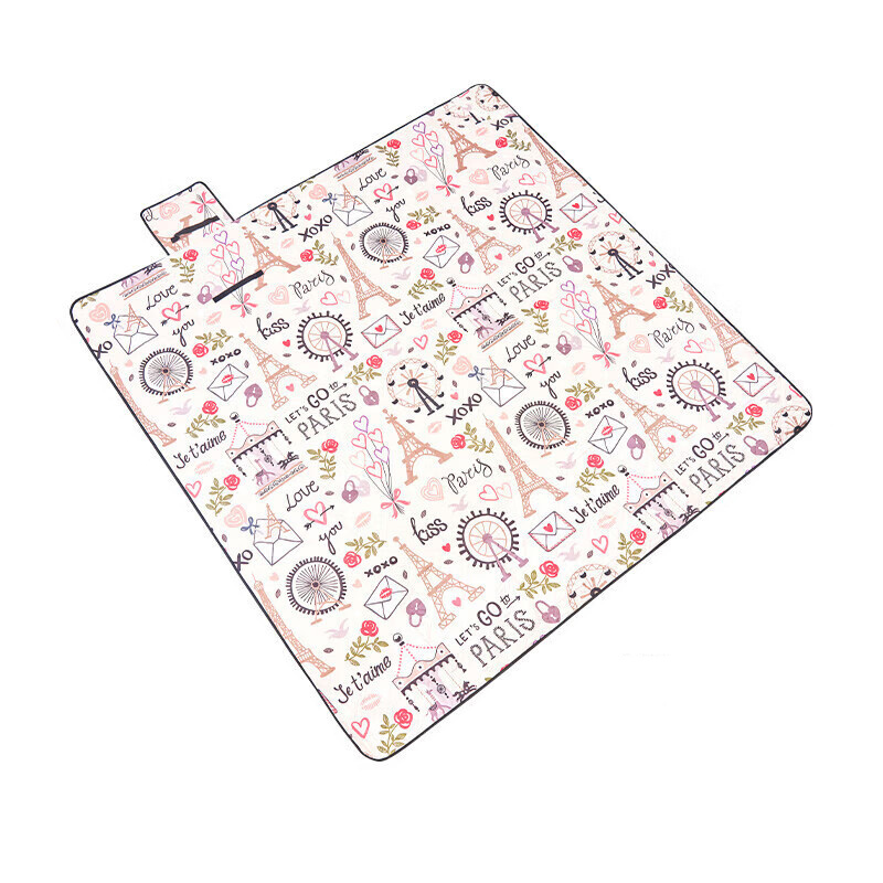 尚烤佳 SKJ-490 野餐垫 巴黎浪漫 2*2m （单位：张）  