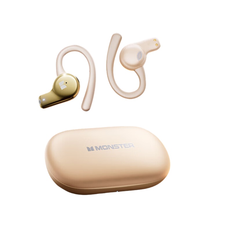 魔声 MQO16 骨传导蓝牙耳机 蓝牙5.4 （单位：副）  米白色