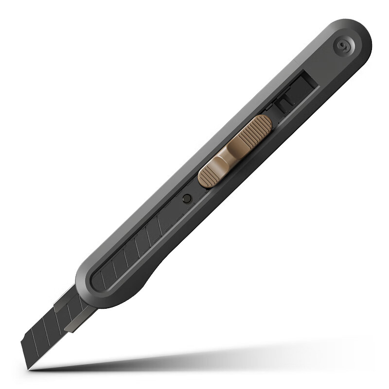 纽赛（NUSIGN） NS063 美工刀 9mm （单位：把）  深灰