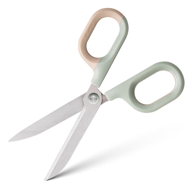 纽赛（NUSIGN） NS056 省力剪刀 155mm （单位：把）  绿色