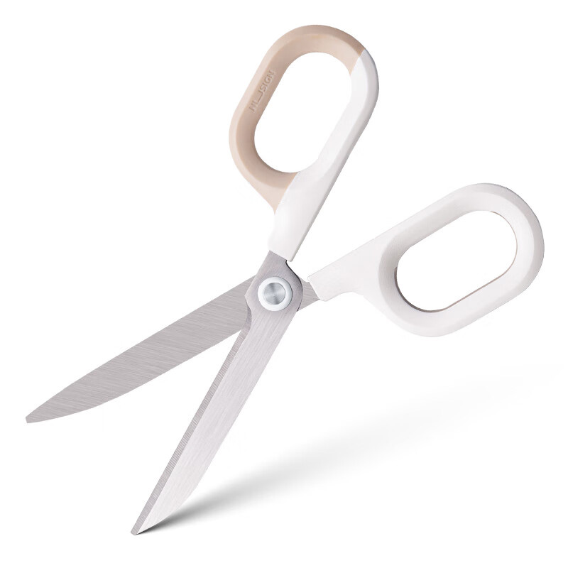 纽赛（NUSIGN） NS056 省力剪刀 155mm （单位：把）  白色