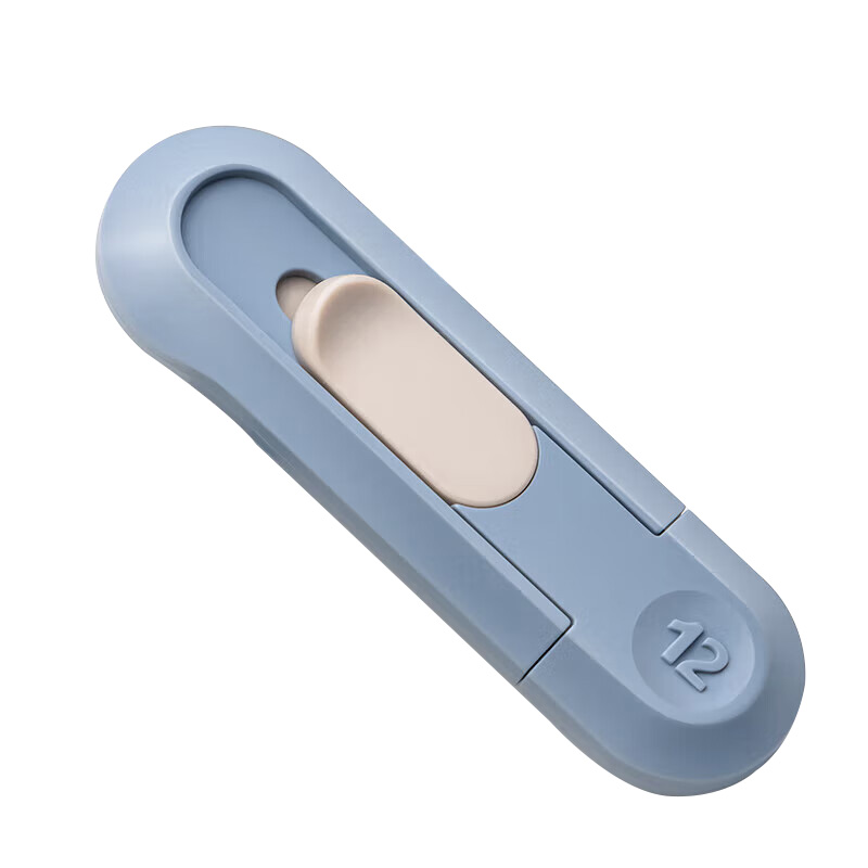 纽赛（NUSIGN） NS065 美工刀 80*25mm （单位：把）  蓝色