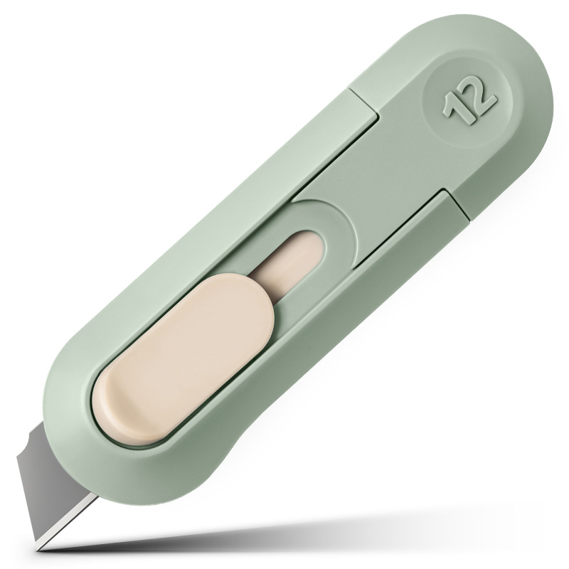 纽赛（NUSIGN） NS065 美工刀 80*25mm （单位：把）  绿色