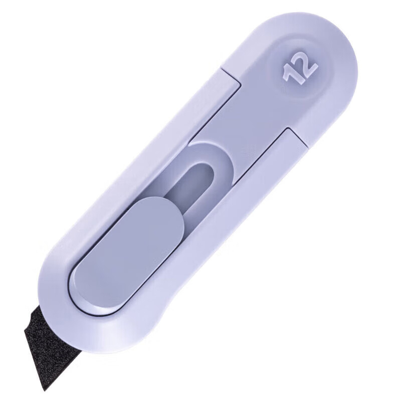 纽赛（NUSIGN） NS065T 特氟龙迷你美工刀 12mm （单位：把）  紫色