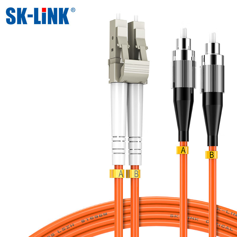 SK-LINK SK-TX1GMM-2LCFC3M LC-FC 千兆多模双芯 3m （单位：根）  