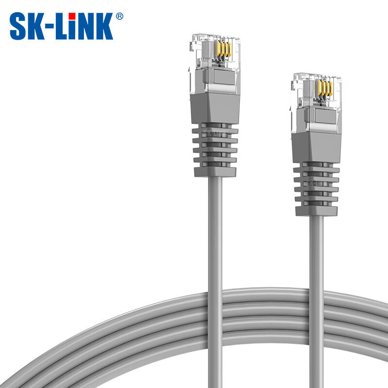 SK-LINK 4芯RJ11-RJ11 电话跳线 3m （单位：根）  