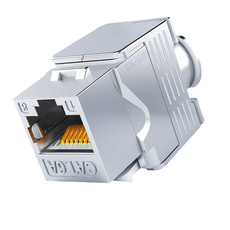 SK-LINK SK-MK610F-U 超六类屏蔽网络模块 RJ45 （单位：个） 免打式 