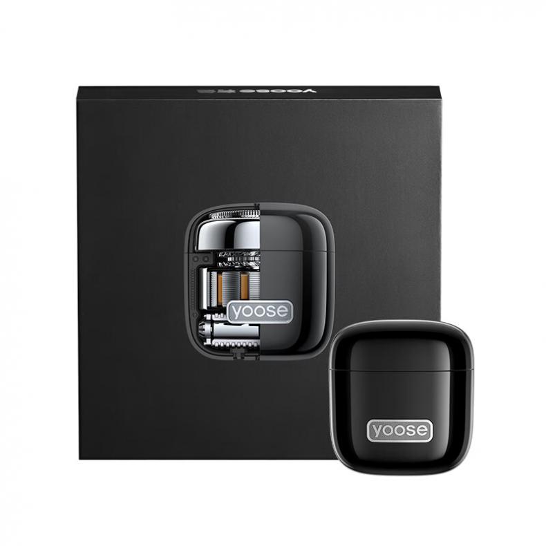 有色（yoose） D1-T 多功能便携剃须刀 44.6*44.6*46.8mm （单位：个）  暗夜黑