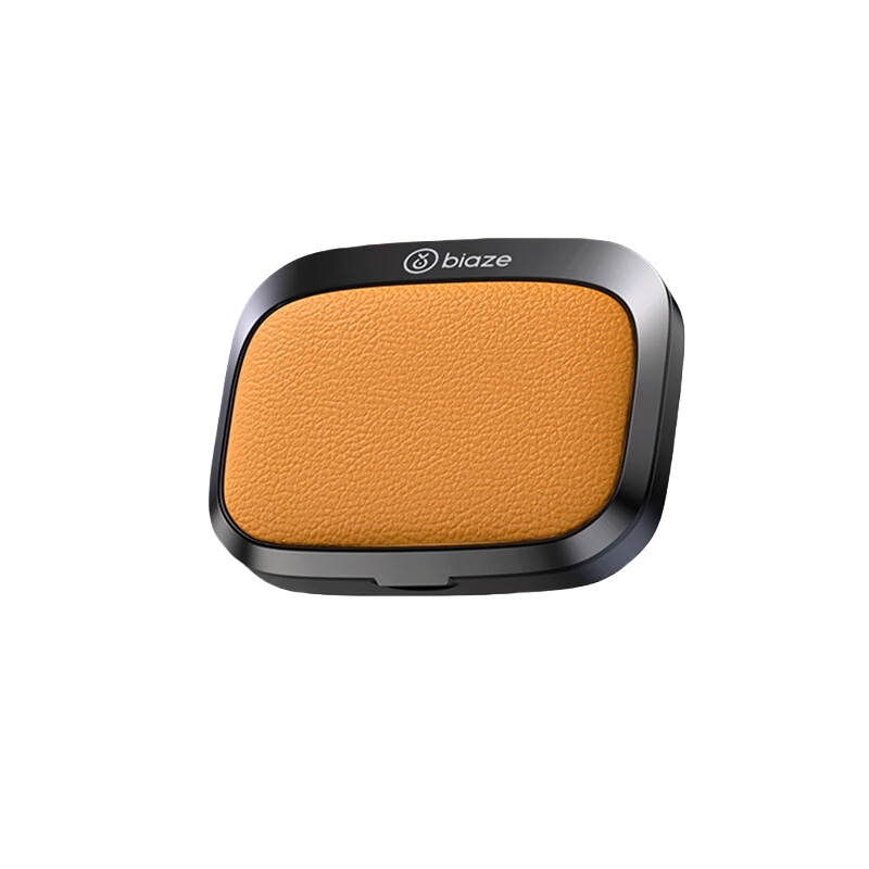 毕亚兹（BIAZE） XF02 小羊皮系列车载香薰 50*36*36mm （单位：个）  橙色
