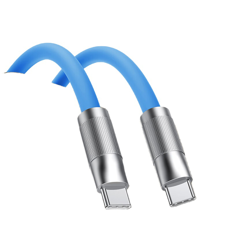 毕亚兹（BIAZE） K87 Type-C to Type-C数据线 1.5m （单位：根） 支持车载Carplay 蓝色