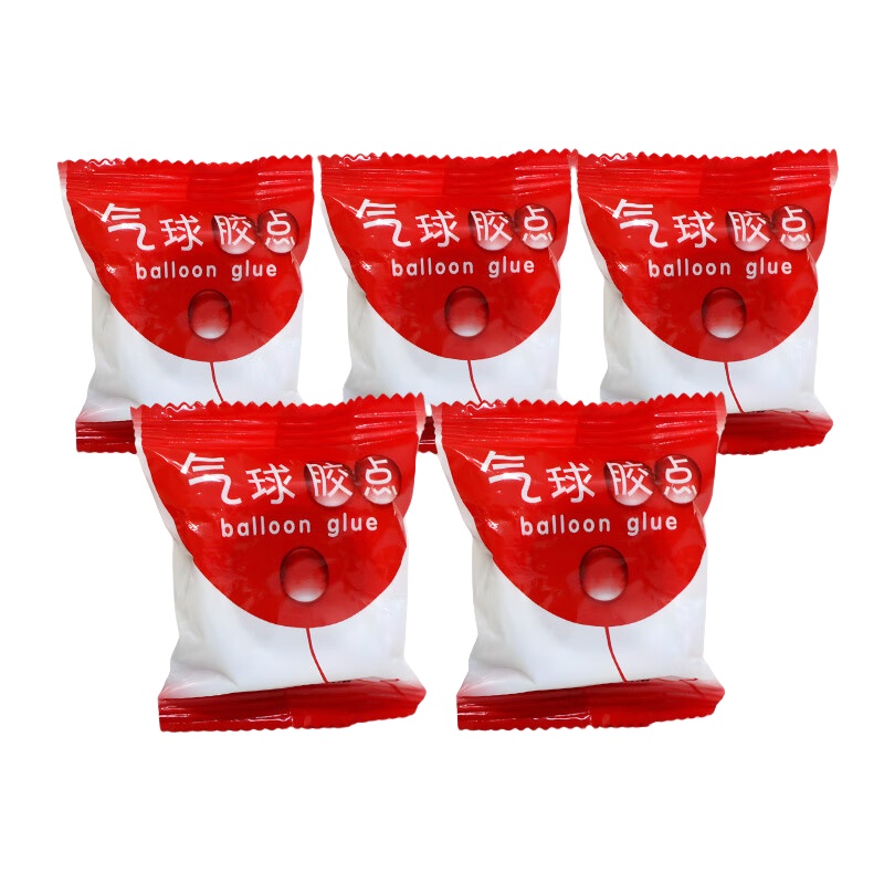 得印（befon） 2443 透明气球胶点 5袋/组 （单位：组）  