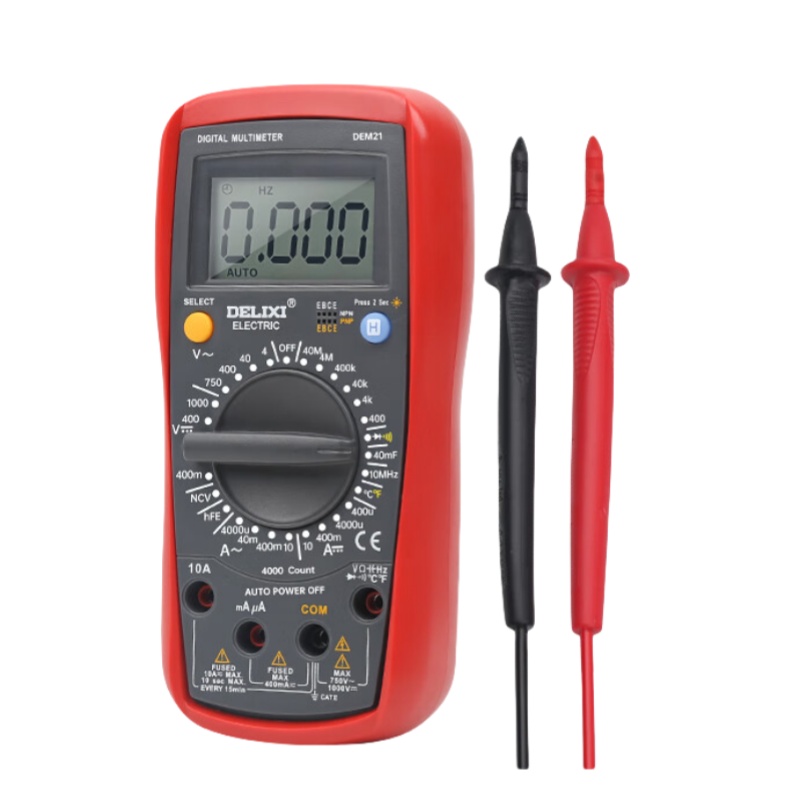 德力西 DEM21 数字万用表 大表 （单位：个）  
