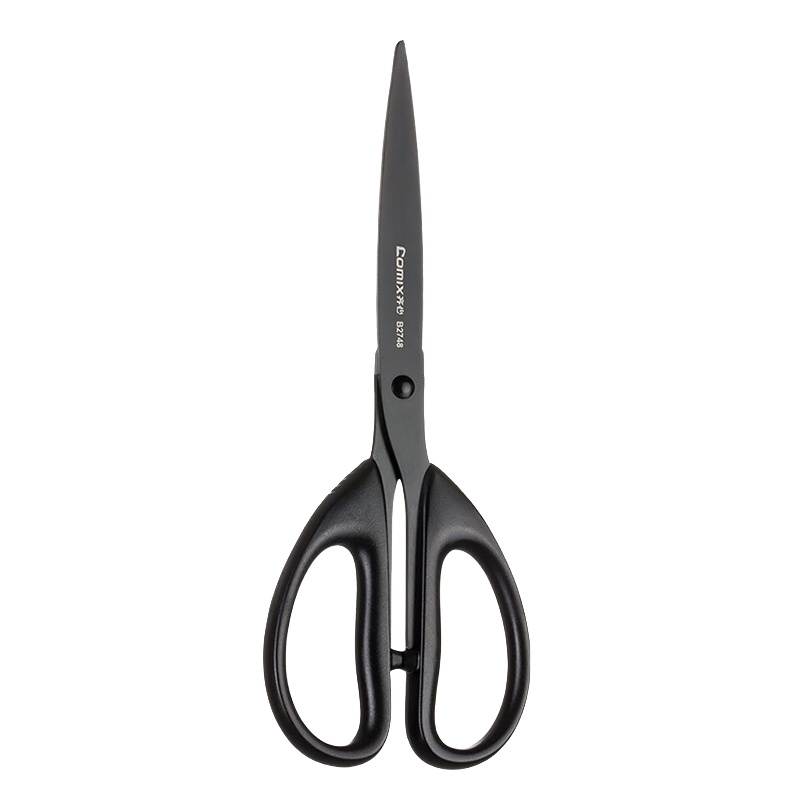 齐心（Comix） B2748 黑刃剪刀 210mm （单位：把）  黑色