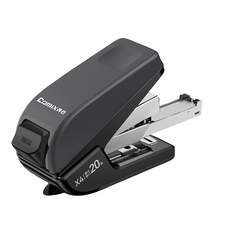齐心（Comix） X4 省力订书机 20张/80g （单位：个）  