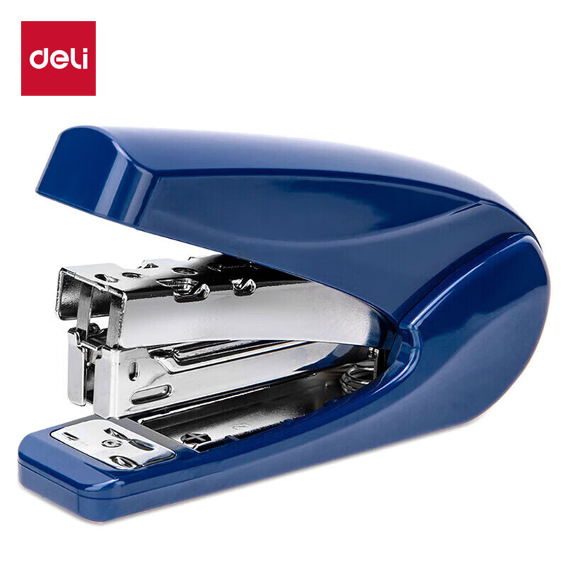 得力（deli） 0421 小号省力订书机 20页 （单位：个）  蓝色