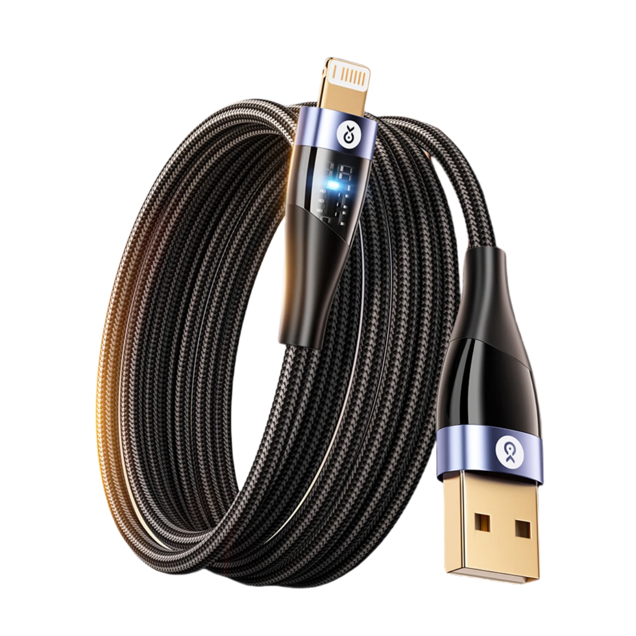 毕亚兹（BIAZE） K110 苹果快充数据线 1.5米 （单位：根）  黑色