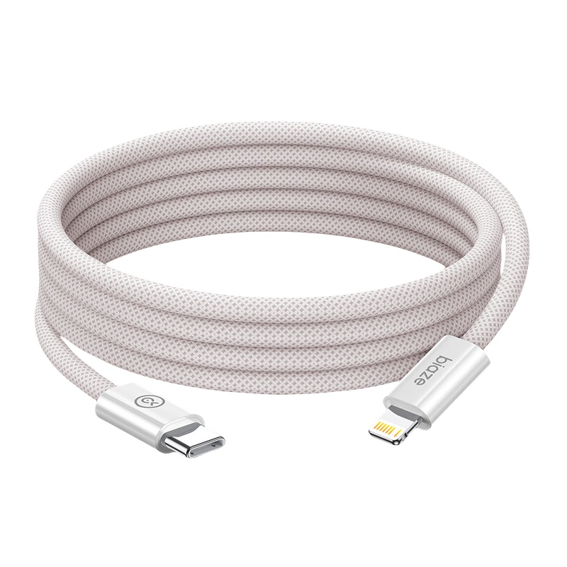 毕亚兹（BIAZE） K122 Type-C to Lightning数据线 1.5米 （单位：根）  粉色