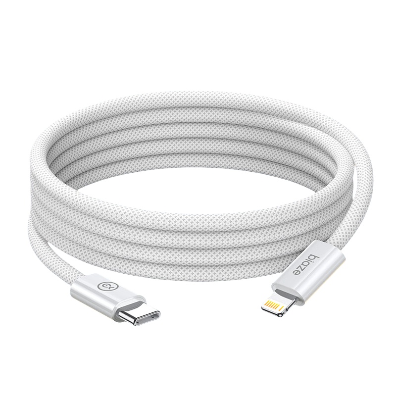 毕亚兹（BIAZE） K122 Type-C to Lightning数据线 1.5米 （单位：根）  白色