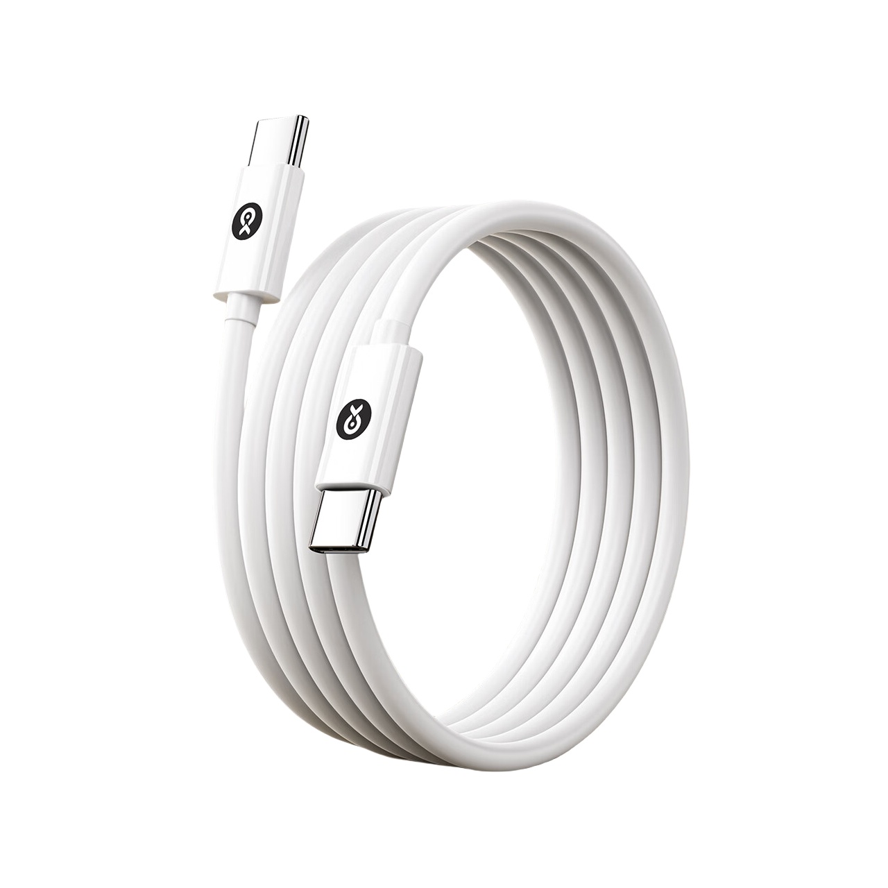 毕亚兹（BIAZE） K46 双头Type-C数据线 1.2米 （单位：根）  白色