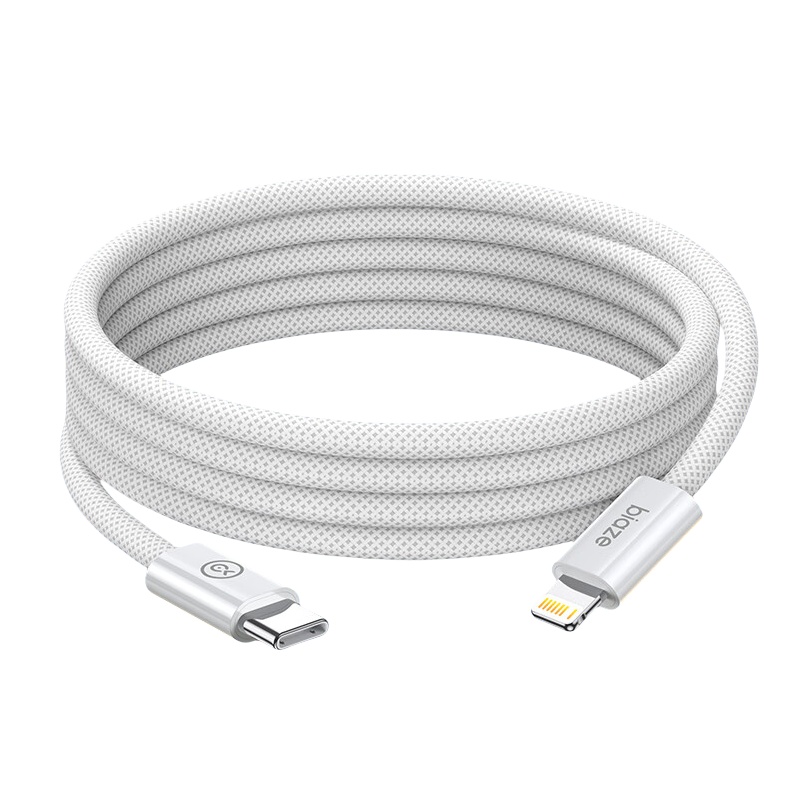 毕亚兹（BIAZE） K122 Type-C to Lightning数据线 2米 （单位：根）  白色