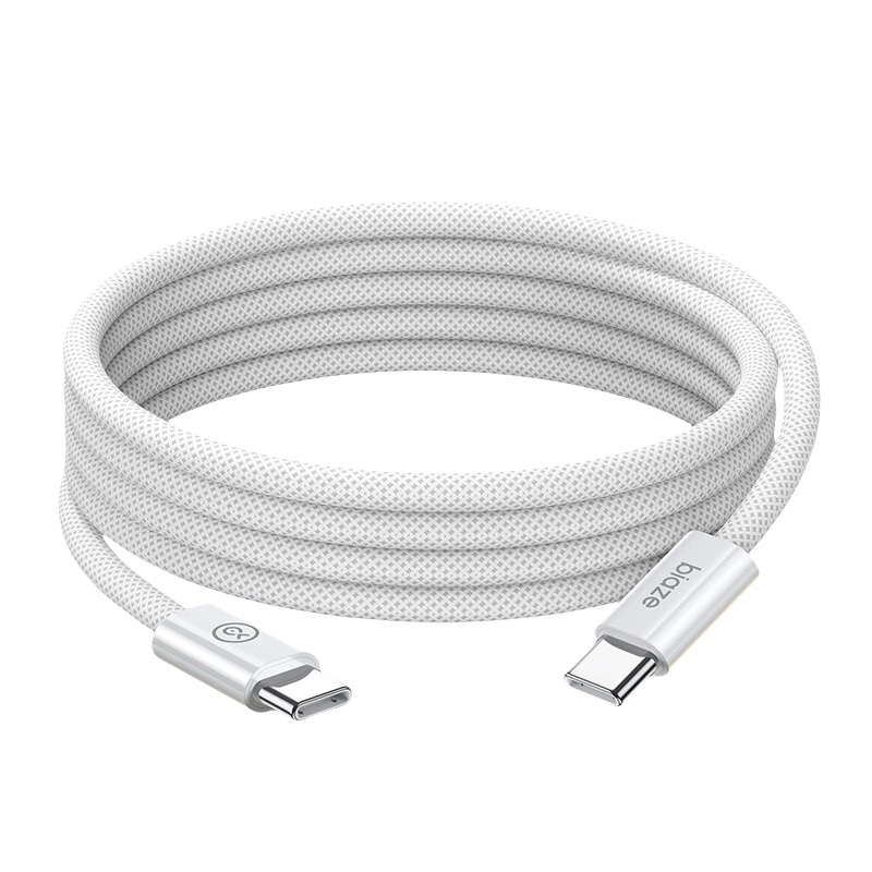 毕亚兹（BIAZE） K122 Type-C to Type-C 数据线 2米 （单位：根）  白色