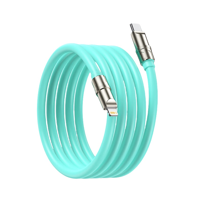 毕亚兹（BIAZE） K116 苹果快充数据线 1.5米 （单位：根）  蒂芙尼蓝色