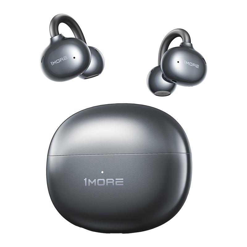 万魔（1MORE） S20 耳夹式耳机 Type-C （单位：副）  曜石黑