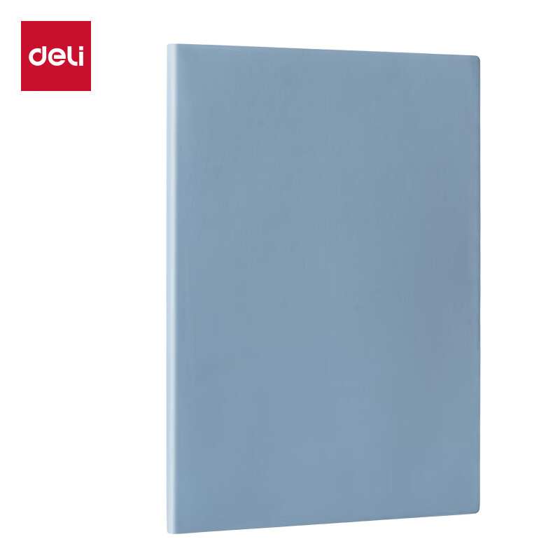 得力（deli） 6910-25 皮面本 205*141mm 25K 100张/本 （单位：本）  蓝色