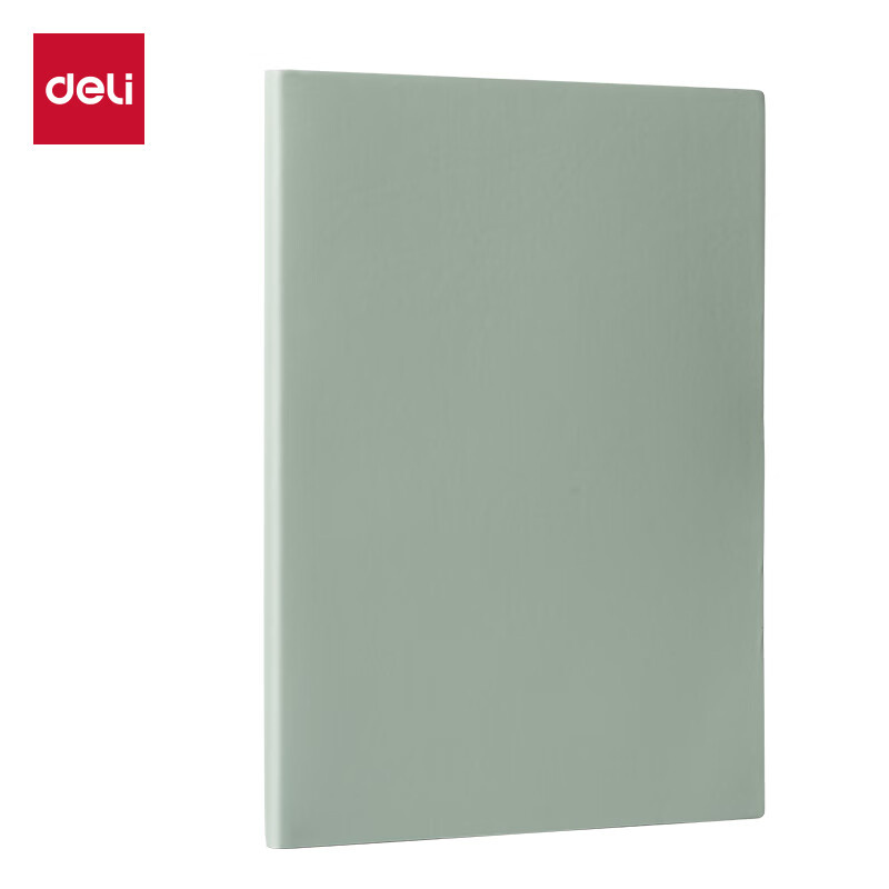 得力（deli） 6910-25 皮面本 205*141mm 25K 100张/本 （单位：本）  绿色