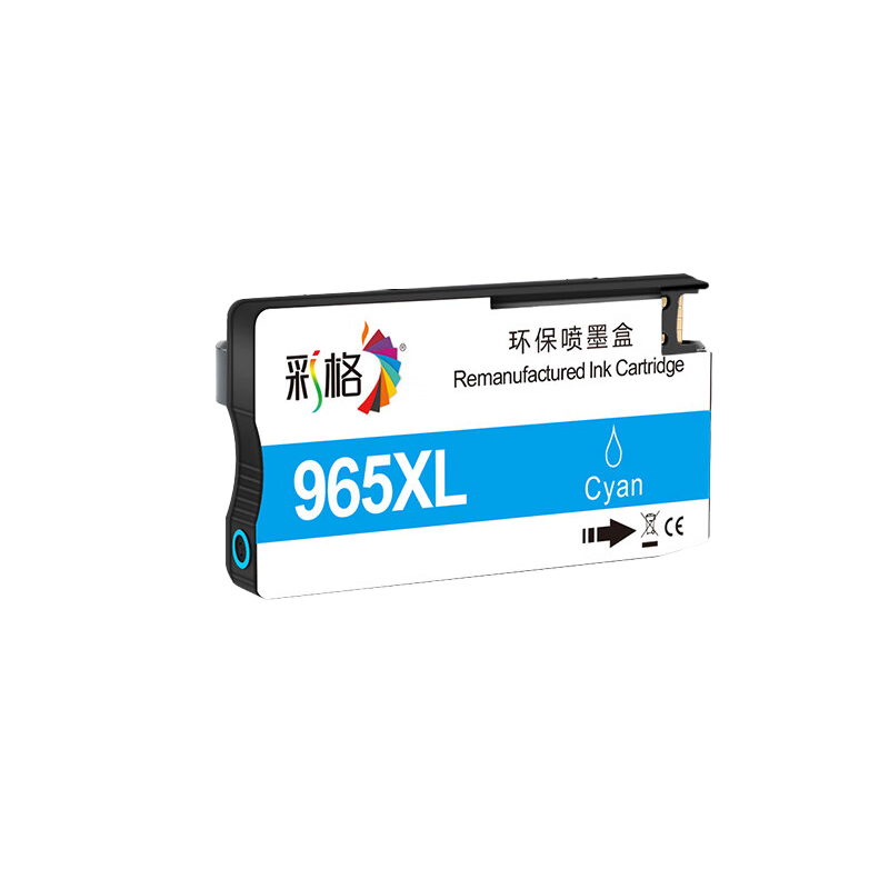 彩格 965XL 墨盒 2000页 （单位：个） 适用惠普9010/9020/9019/9012/9016 蓝色