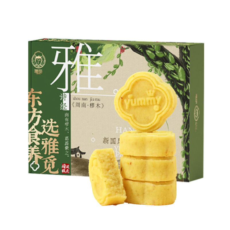 雅觅 桂花飘香 绿豆糕 180g （单位：盒）  