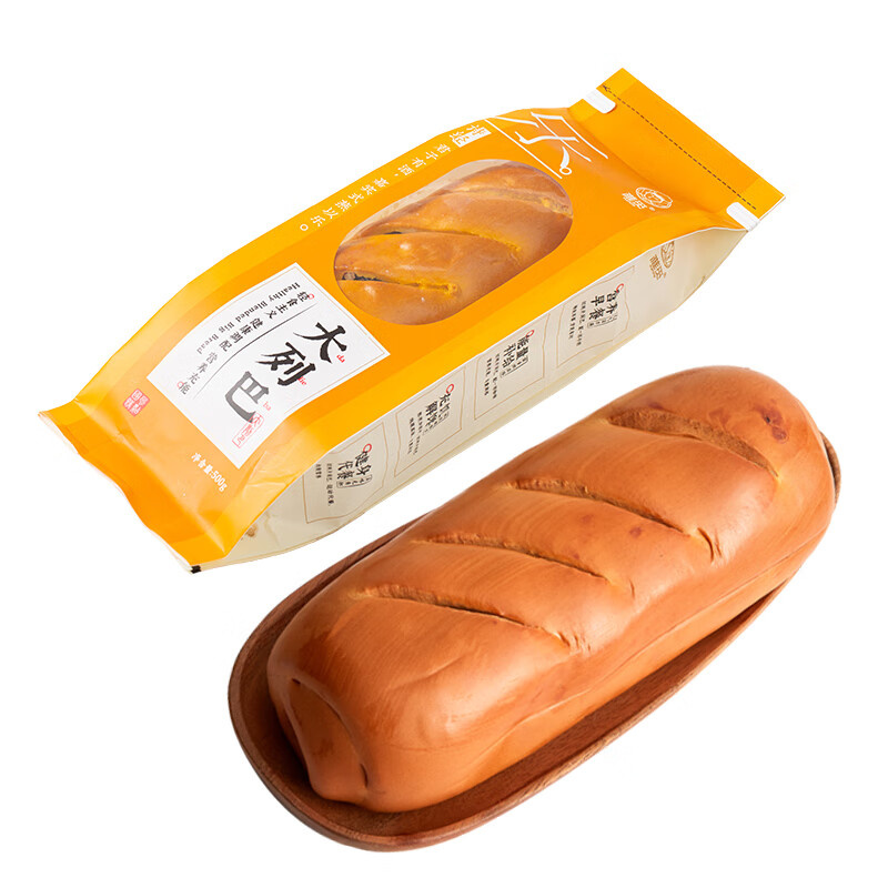 雅觅 全麦果仁 大列巴 500g （单位：袋）  