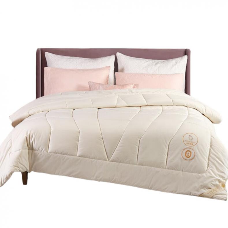 伊伊爱 BZ0XD02201138 奇迹羊毛被 220*240cm （单位：床） 本白