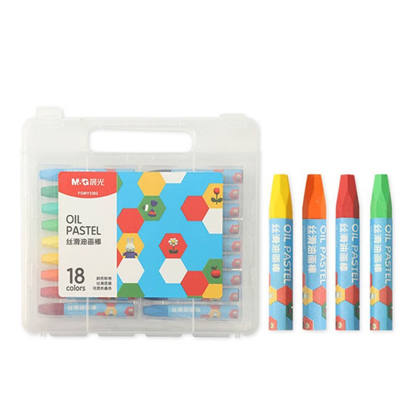 晨光（M&G） FGMY3301 丝滑油画棒 12色/盒 （单位：盒）  