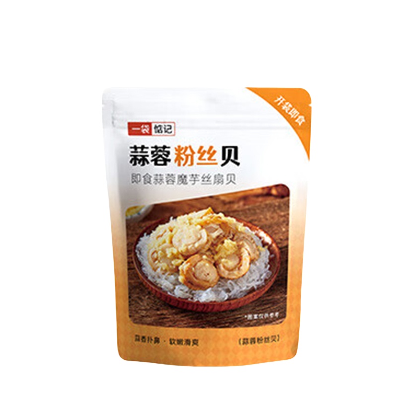 一袋惦记 原味 蒜蓉粉丝贝 175g （单位：袋）  
