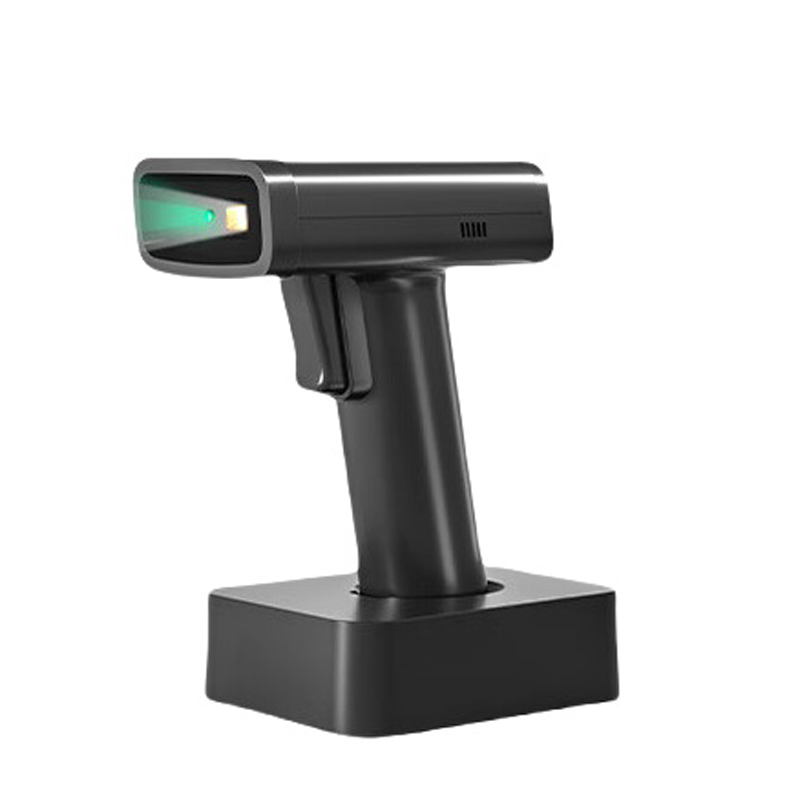 得力（deli） 14970WB 无线扫描枪 80*100*152mm （单位：台）  黑色