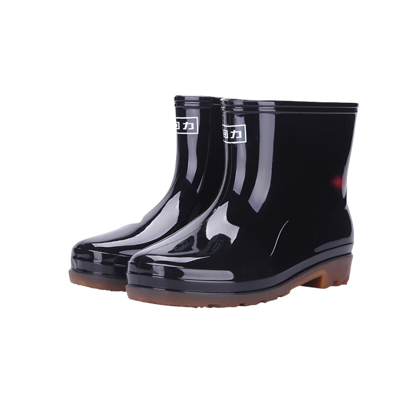 回力 HXL557 单层防水雨鞋 39-44 （单位：双）  黑色