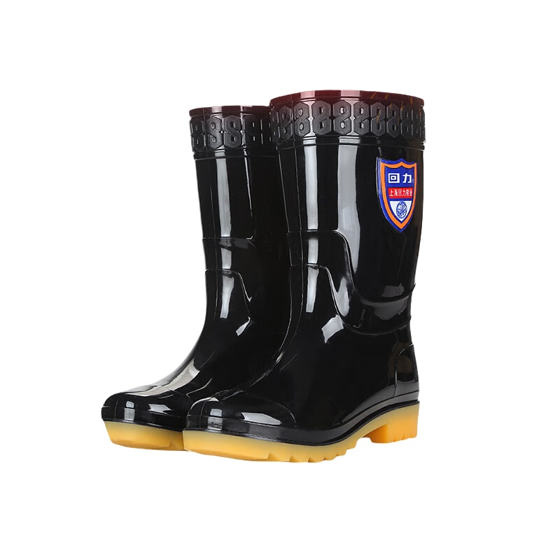 回力 HXL867 中筒雨鞋 39-45 （单位：双）  黑色