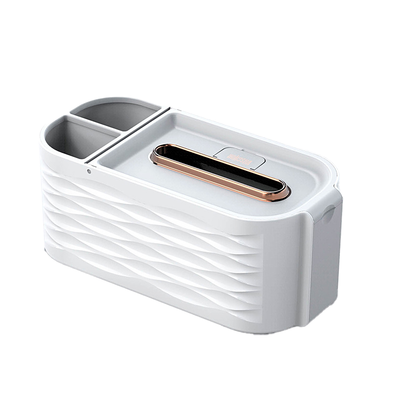 金隆兴 6259-1 多功能纸巾盒 3格 （单位：个）  白色