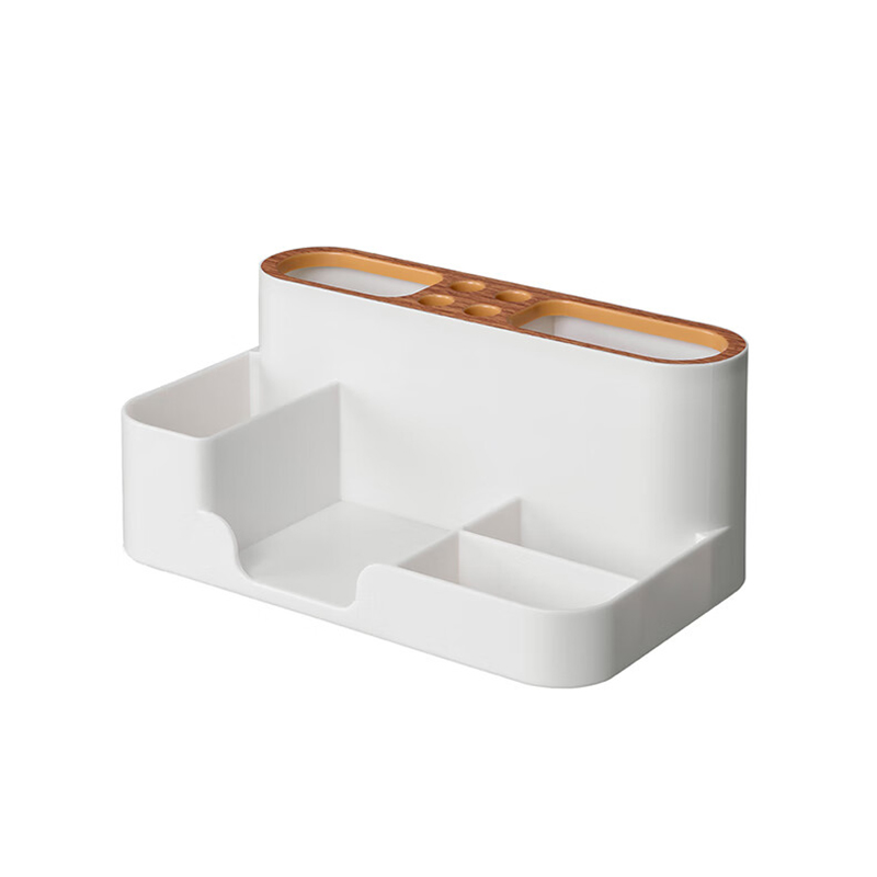 金隆兴 6253 多功能十格组合笔筒 20.5*13*9cm （单位：个）  白色