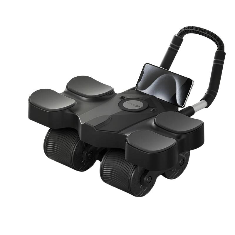 佑美（YOU MEI） JFL23-04 四轮四肘撑健腹轮 250mm （单位：个）  黑色