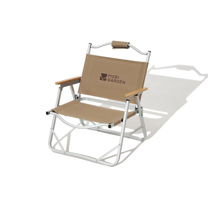 牧高笛 NX22665048 铝合金折叠椅PRO 54*55*63cm （单位：把）  暖沙色