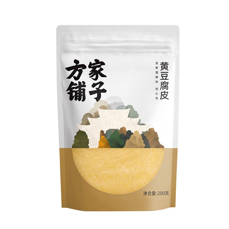 方家铺子 黄豆 腐皮 200g （单位：袋）  