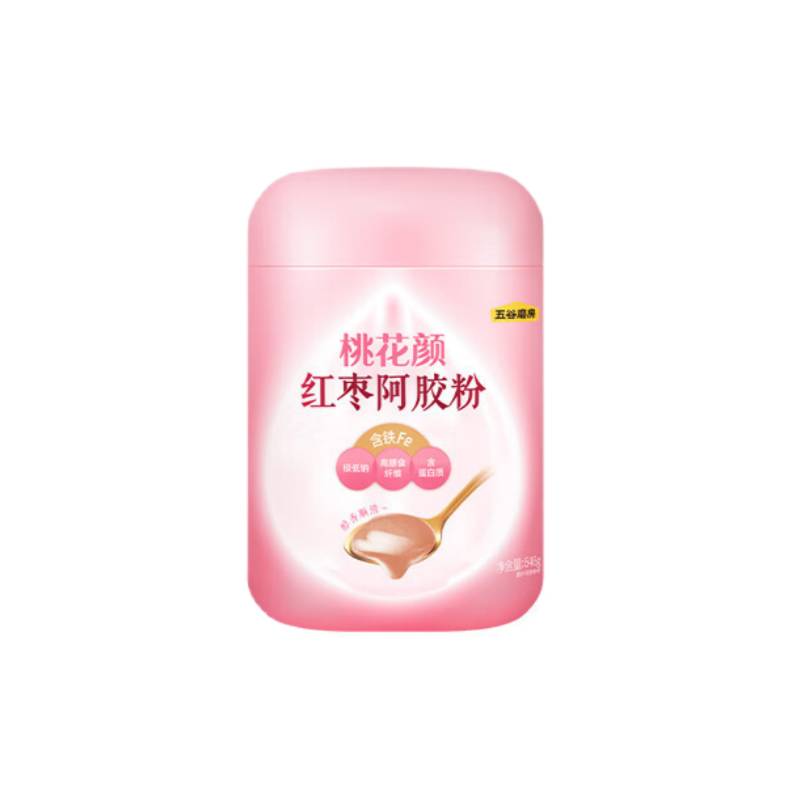 五谷磨房 桃花颜 红枣阿胶粉 546g （单位：罐）  