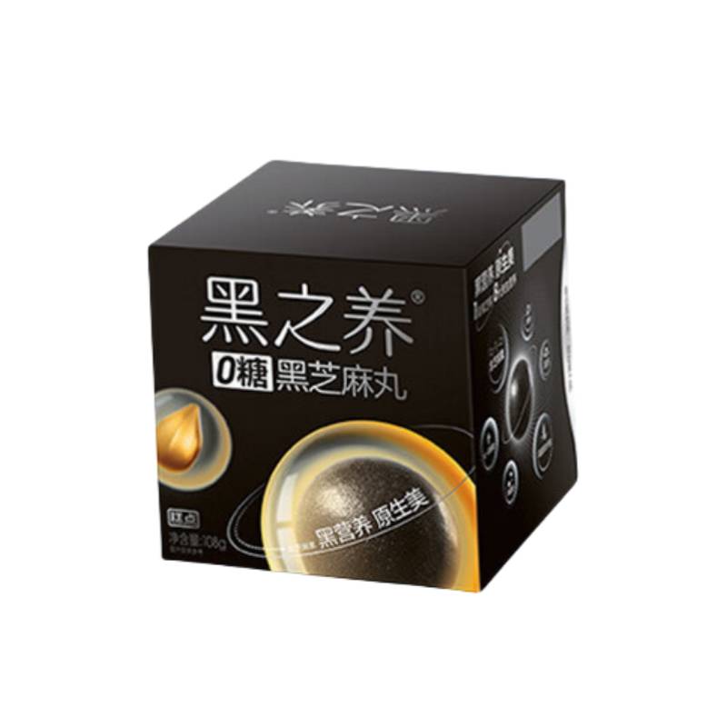 五谷磨房 无糖黑之养 黑芝麻丸 108g （单位：盒）  