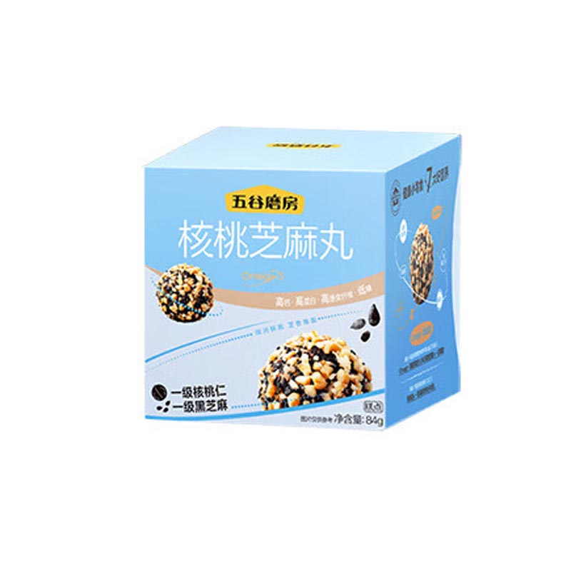 五谷磨房 小天才 核桃芝麻丸 84g （单位：盒）  