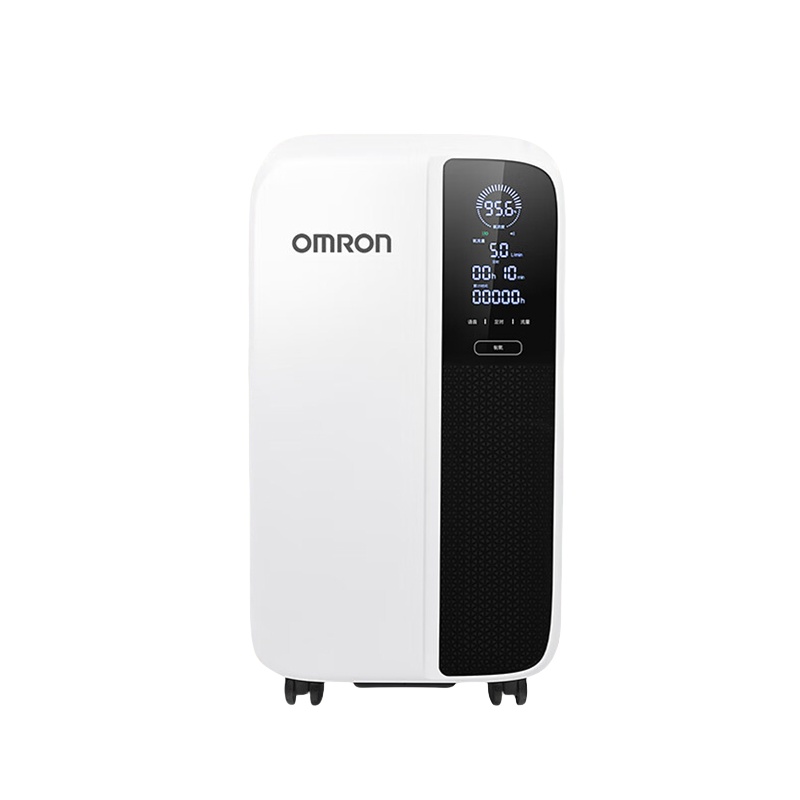 欧姆龙 Y-511W 医用分子筛制氧机 轻音5L （单位：台）  白色